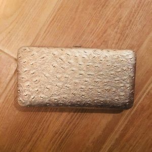 SILVER METALLIC wallet